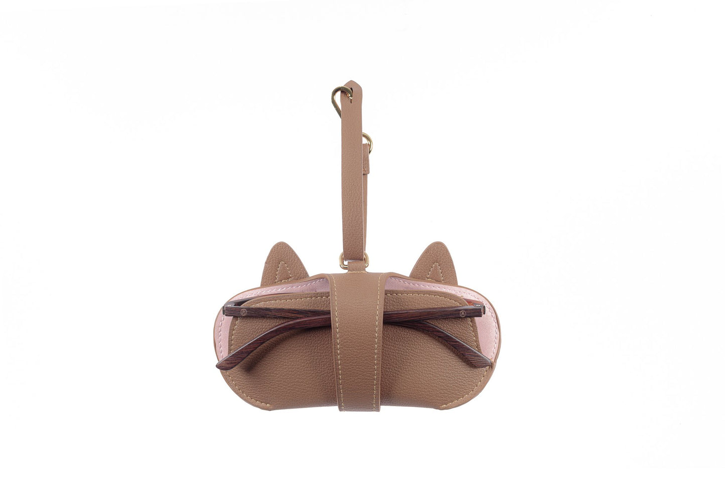 Pouch - Brown with Cat - APTICA