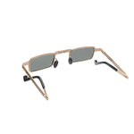 Centerfold Alvin Rectangular Gold - APTICA