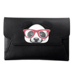 Clutch - Black with Panda - APTICA