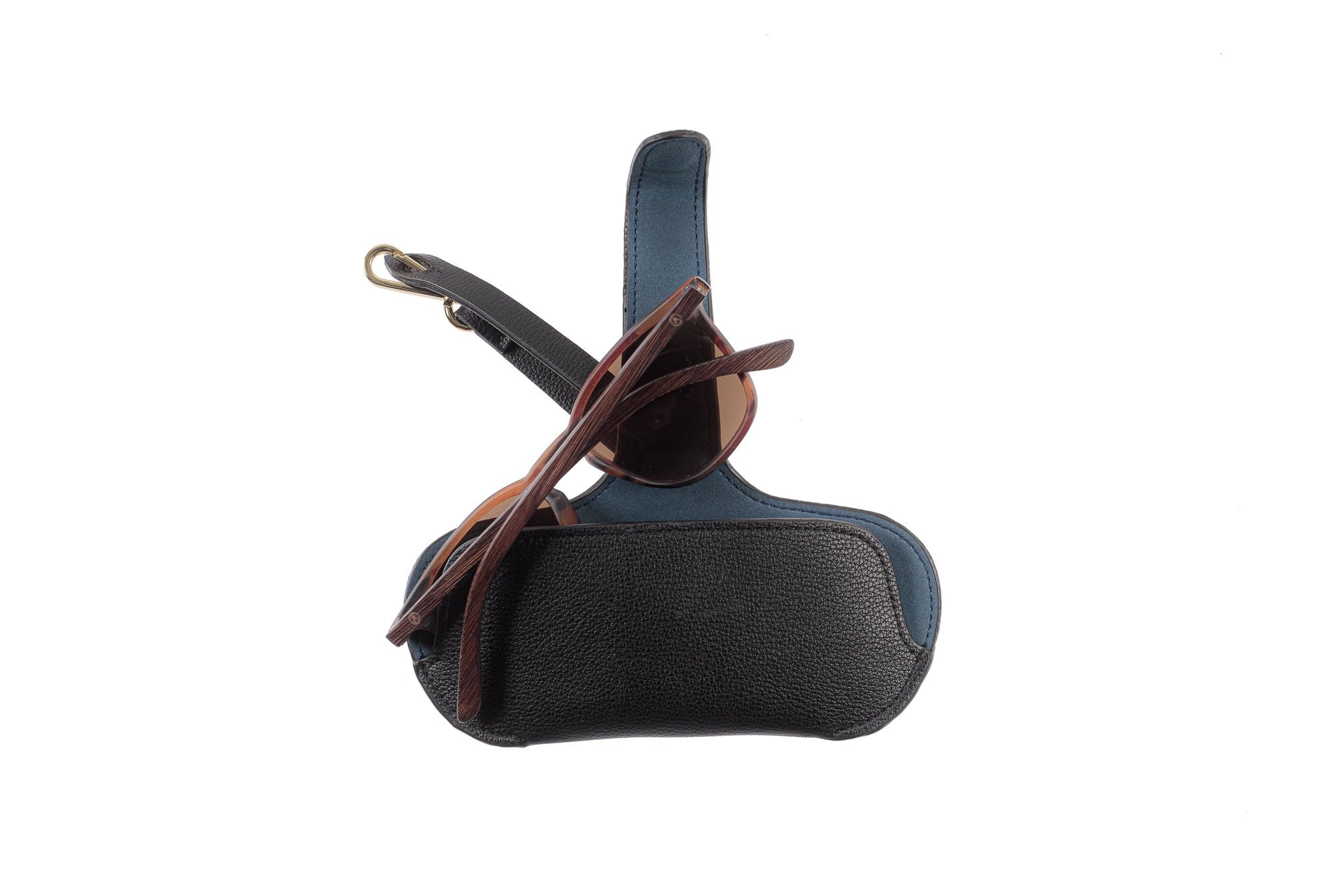 Pouch - Black with Red Hearts - APTICA