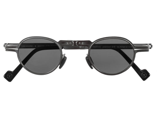 Centerfold Round - Gun Metal